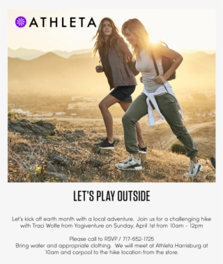 Let's Play Outside With Yogiventure And Athleta - Athleta