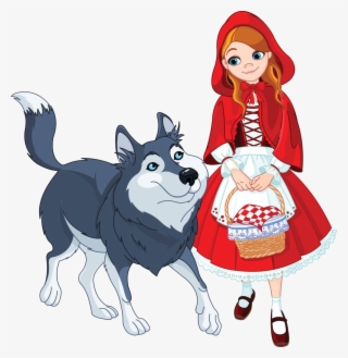 Alaskan Malamute Clipart At Getdrawings - Little Red Riding Hood Drawing