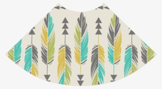 Feather Boho Atalanta Sundress - East Urban Home Amanda Lane 'painted Feathers' Doormat,