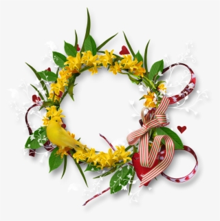 Wreath Border - Flower