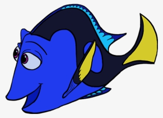 Dory Fish Png - Light Fish Cartoon