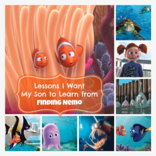 Life Lessons From Finding Nemo - Filmcells Finding Nemo Minicell Framed Art, S2