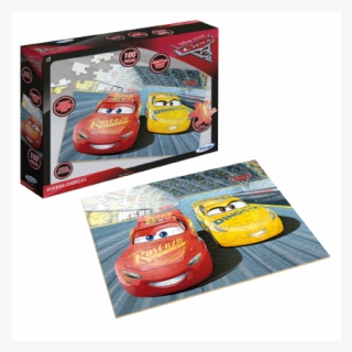 Puzzle Cars Disney - Brinquedo Para Criança De 4 Anos