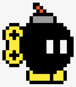 Bomb Omb - Bob Omb Pixel Art