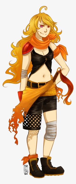 Sdc Reblogs Ffx Au's Rwby Yang Xiao Long Schneedustco-hro - Cartoon