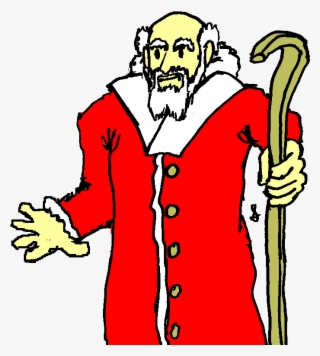 Then A Vigorous-looking Man With A White Beard And