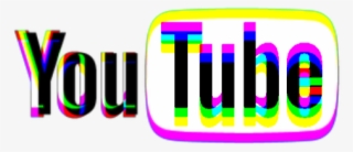 Youtube Logo Glitch Ftestickers - Logo