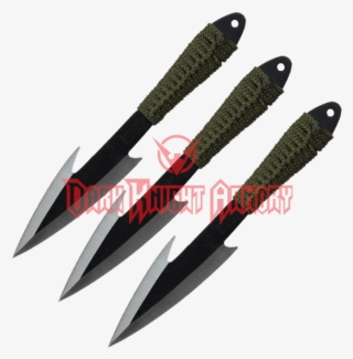 3 Piece Ninja Hunter Throwing Knives - Throwing Knife