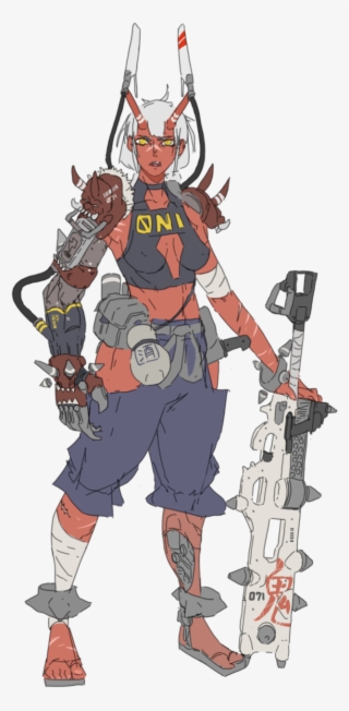 Amazon Drawing Genji Oni Skin - Cartoon