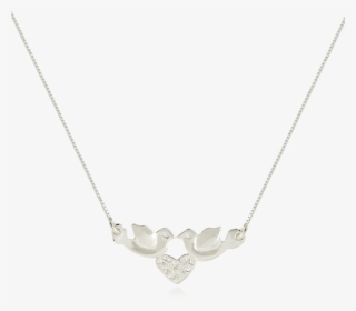 Colar Passarinhos Apaixonados Em Prata - Necklace