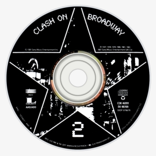 The Clash Clash On Broadway Cd Disc Image - The Clash