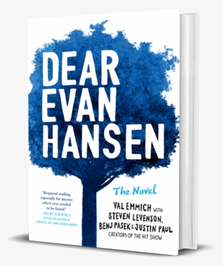 Deh 3d Mockhardcover - Dear Evan Hansen Cover