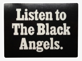 Black Angels Sticker
