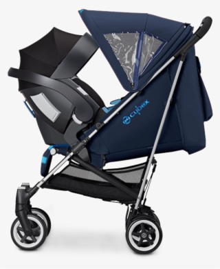 Callisto Travelsystem Royal Blue - Cybex 3 In 1 Pram Callisto Berry