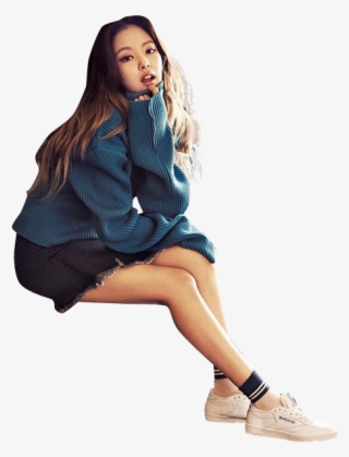 #blackpink #джинни #лиса #роуз #джису #блэкпинк #black - Blackpink Sitting Png