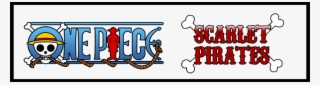 Banner Scarlet Pirates-0 - One Piece