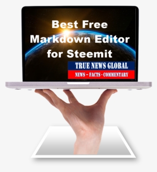 Best Free Markdown Editor For Steemit - Laptop