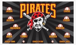 3'x5′ Vinyl Banner Pirates - Pittsburgh Pirates