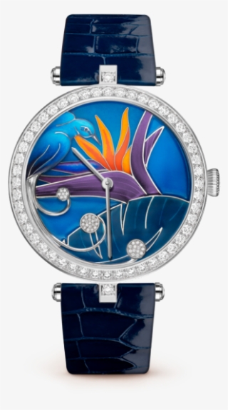 Lady Arpels Jour Nuit Oiseaux De Paradis, Gold - Van Cleef Watch 2001