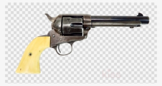 West Pistol No Background Clipart Colt Single Action - Transparent Background Cowboy Revolver