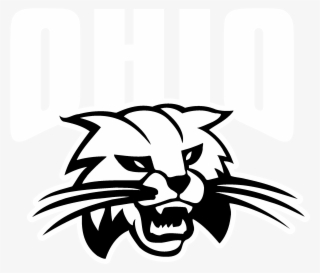 Ohio Bobcats Logo Black And White - Ohio Bobcats