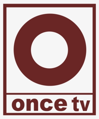 Once Tv Mexico Logo Png Transparent - Once Tv Logo