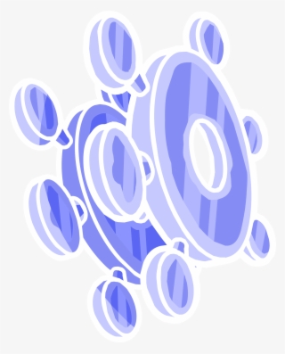 Png - Club Penguin Snow Shuriken