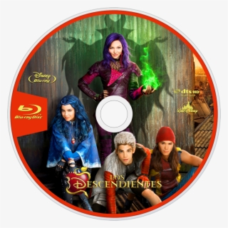 Descendants Bluray Disc Image - Descendants 1 (disney Descendants)