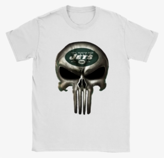New York Jets The Punisher Mashup Football Shirts New - American Football