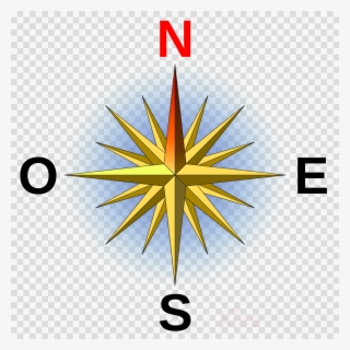 French Compass Rose Clipart North Points Of The Compass - Cool Compass Rose Designs