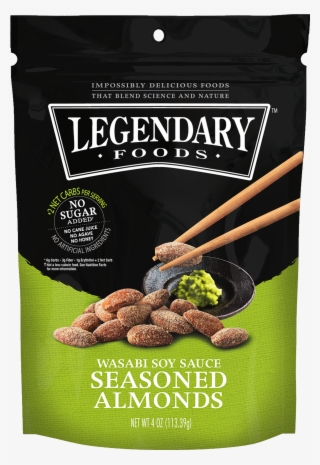 Wasabi Soy Sauce Seasoned Almonds - Food