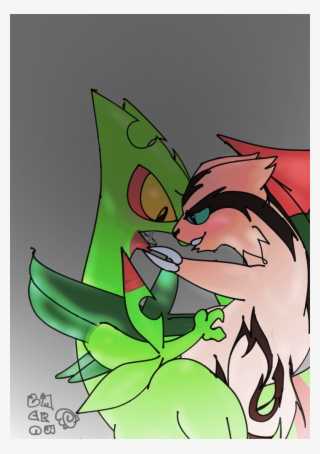 Linooone X Mega Sceptile - Cartoon