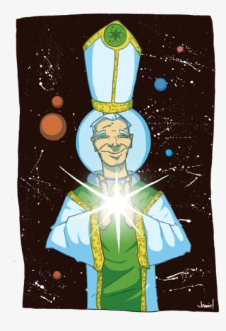 Space Pope By Slackin Jimmy - Illustration