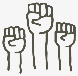 Campaign Support - Transparent Fists