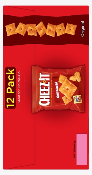 Cheez It Baked Snack Crackers, Original - 20 Pack,