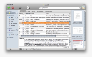 Publication Editor - Bibdesk