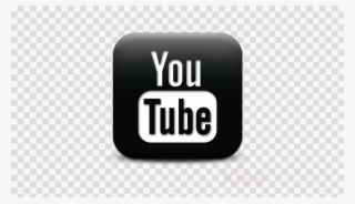 You Tube Logo Black Clipart Youtube Logo Black - Christmas Ornament Transparent Background
