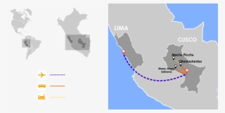 Machu Picchu With Belmond - Mapa Peru Cañon Del Colca