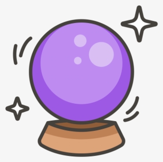 Crystal Ball Emoji - Imagen Magica De Whatsapp Png