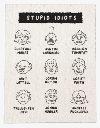 Stupid Idiots - Illustration