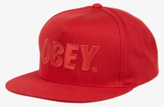 Obey Snapback Cap Mit Logo-stickerei In Rot Online - Gorras De 47 Street