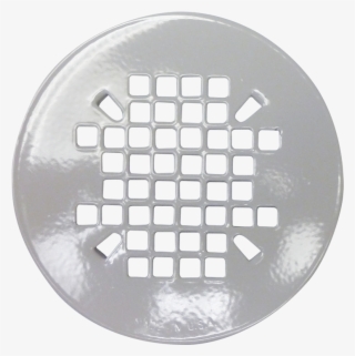 Chrome Shower Pan Drain Plate - Shower Drain Plate