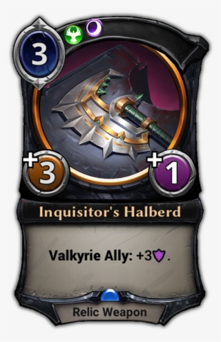 Inquisitor's Halberd - Witching Hour Eternal Card Game
