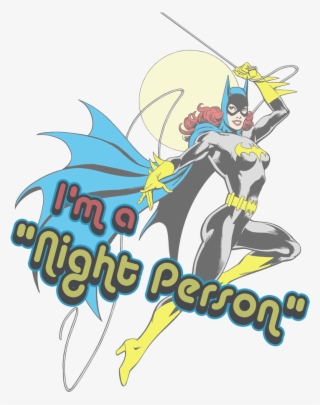 Dc Comics Night Person Men's Slim Fit T-shirt - Batgirl Jose Luis Garcia Lopez