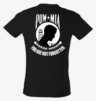 Pow Mia Back T-shirt - Pow Mia Recognition Day