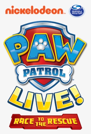 Logo Paw Patrol Png - Paw Patrol Live Logo
