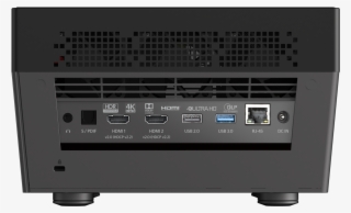 Back View Press Enter To Zoom In And Out - Optoma Uhl55