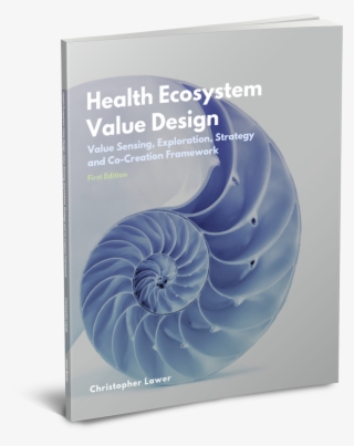 Health Ecosystem Value Design Cover - Art Print: Fibonacci Pattern In A Shell, 23x30in.