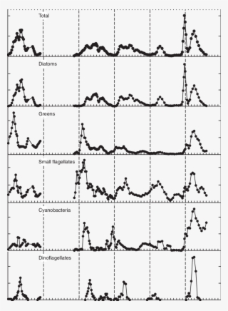 Time Series For The Biovolume Of Major Phytoplankton - Diagram