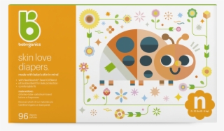 Diapers Sizen Box Front - Babyganics Diapers - Newborn - 36 Ct